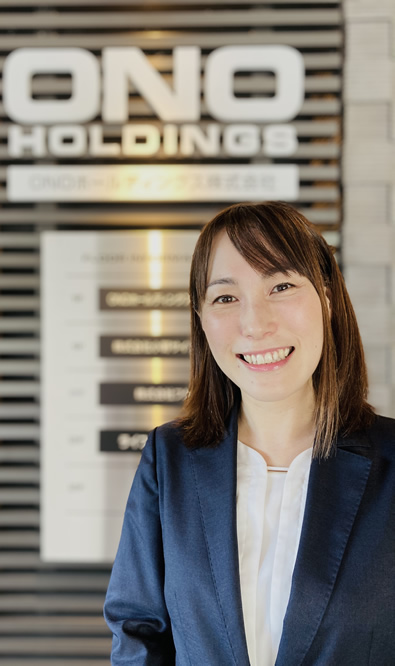 代表取締役 大東 真紀　写真